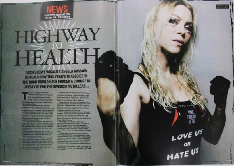 Angel Gossov in youth