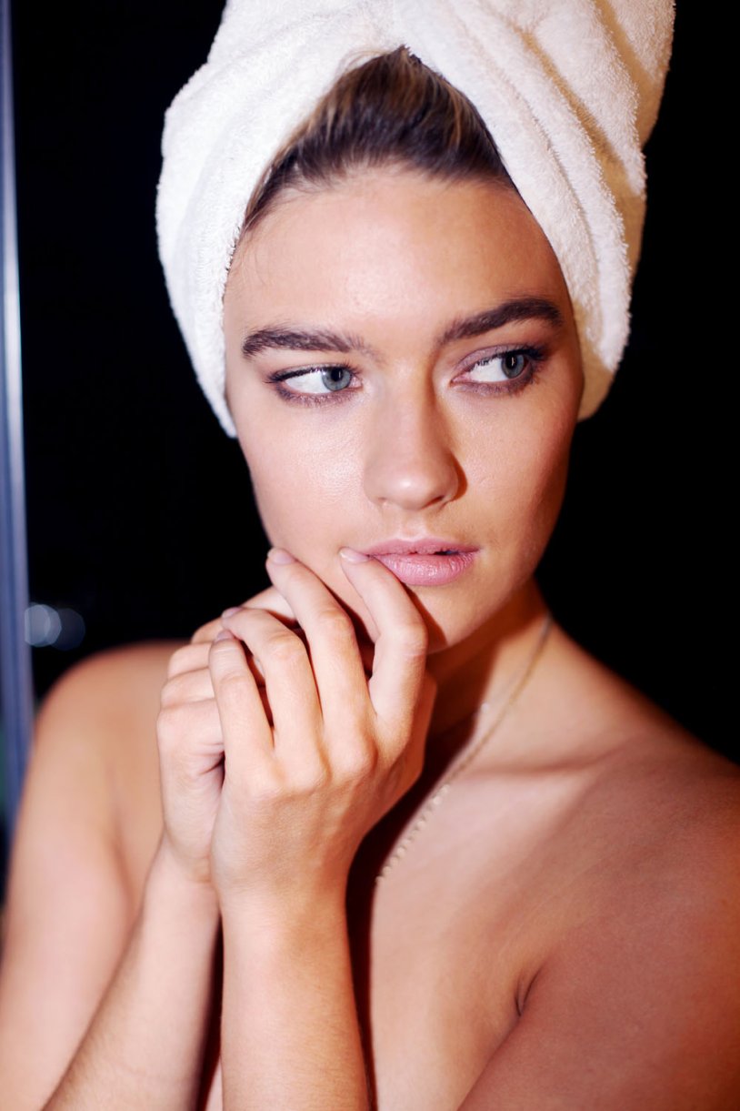 Tess Jantschek in a swimsuit