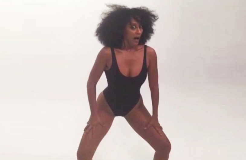 Trace Ellis Ross in a swimsuit