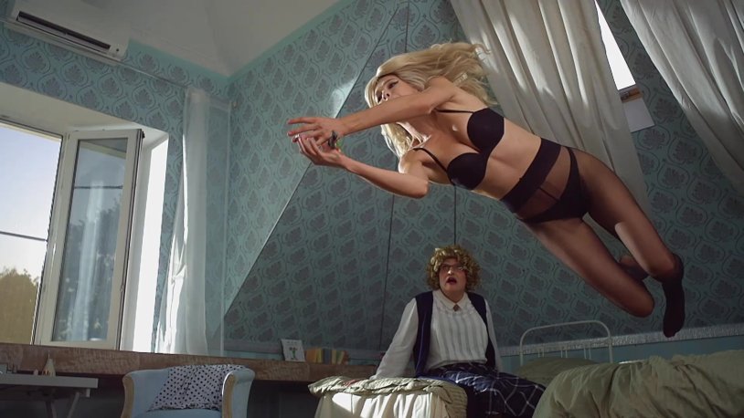 Natalie Zea in a swimsuit