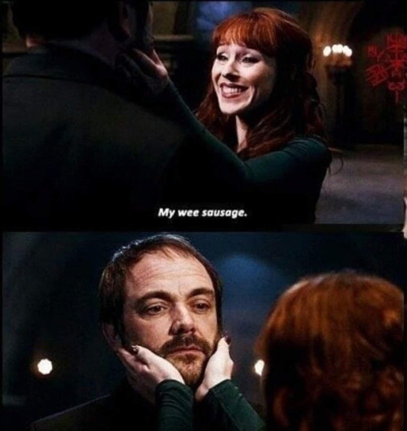 Sam Winchester and Lucifer Slash