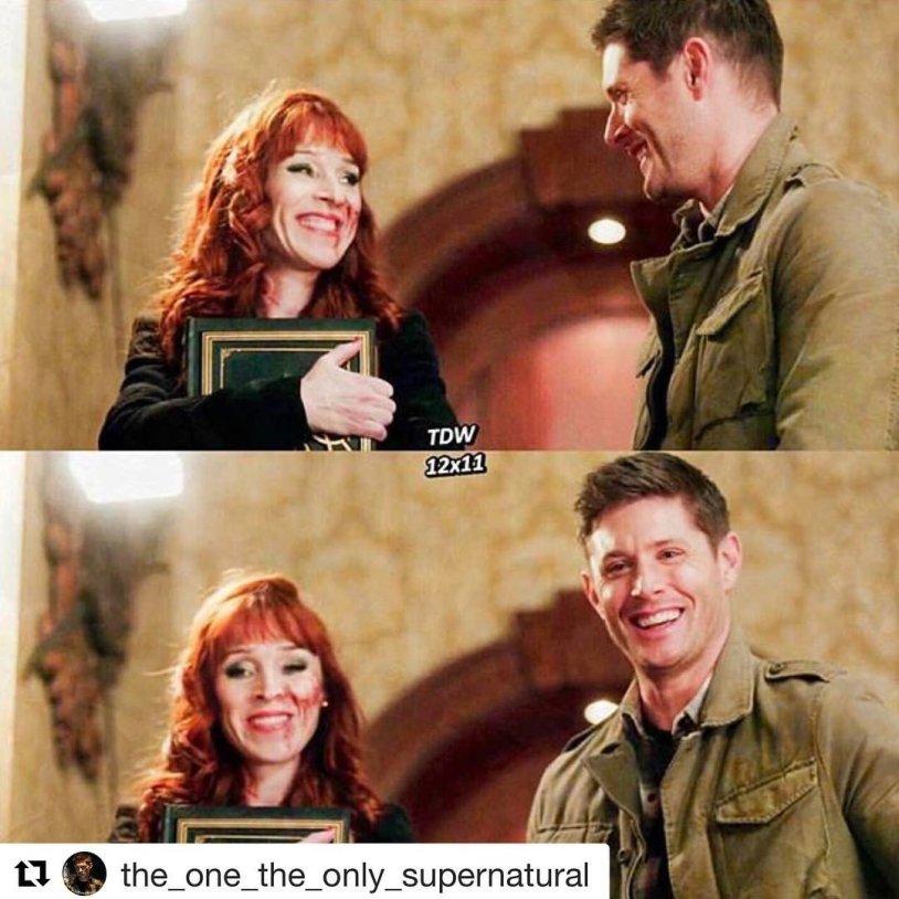 Supernatural Rowena and Crowley