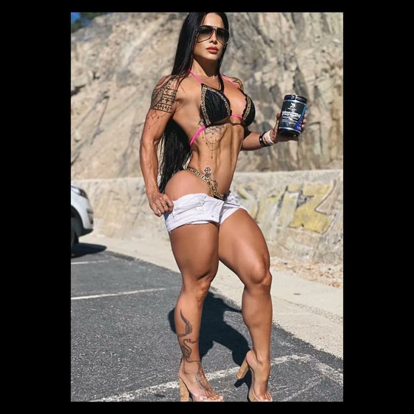 Naked lesbians are playing sports