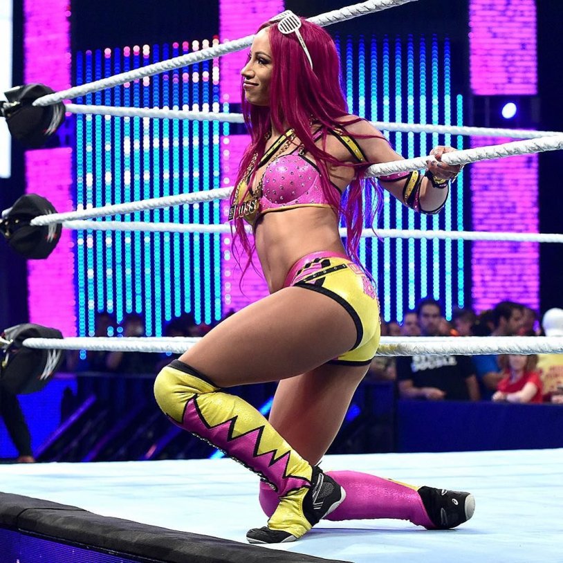 Sasha Banks wwe drain