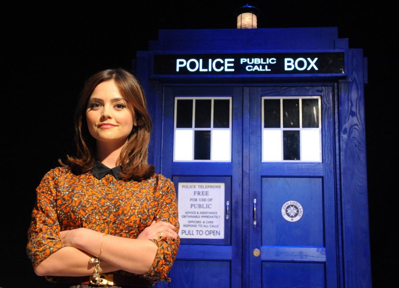 Jenna Coleman in underwear