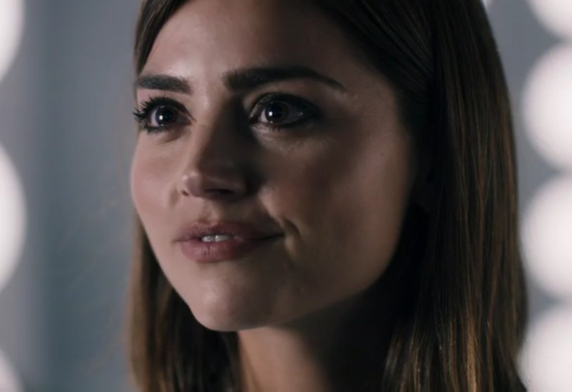 Jenna-Louise Coleman in latex