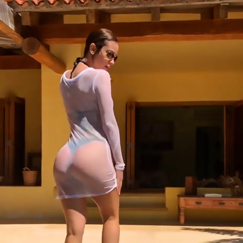 Sexy transparent dress