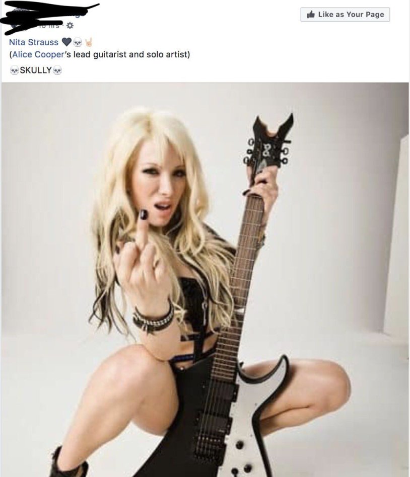 Nita Strauss is hot