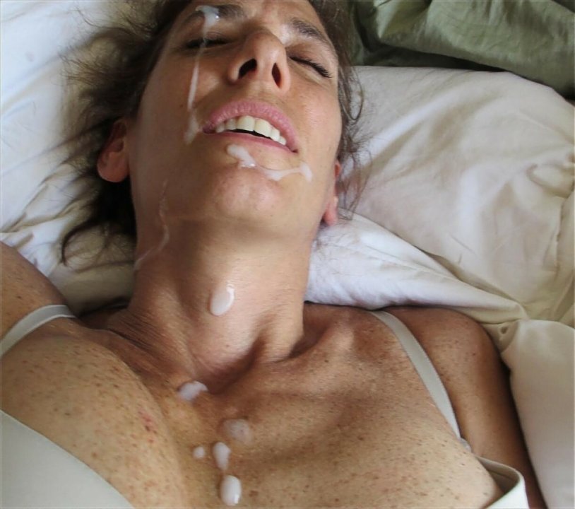 Adult women in sperm. Homemade