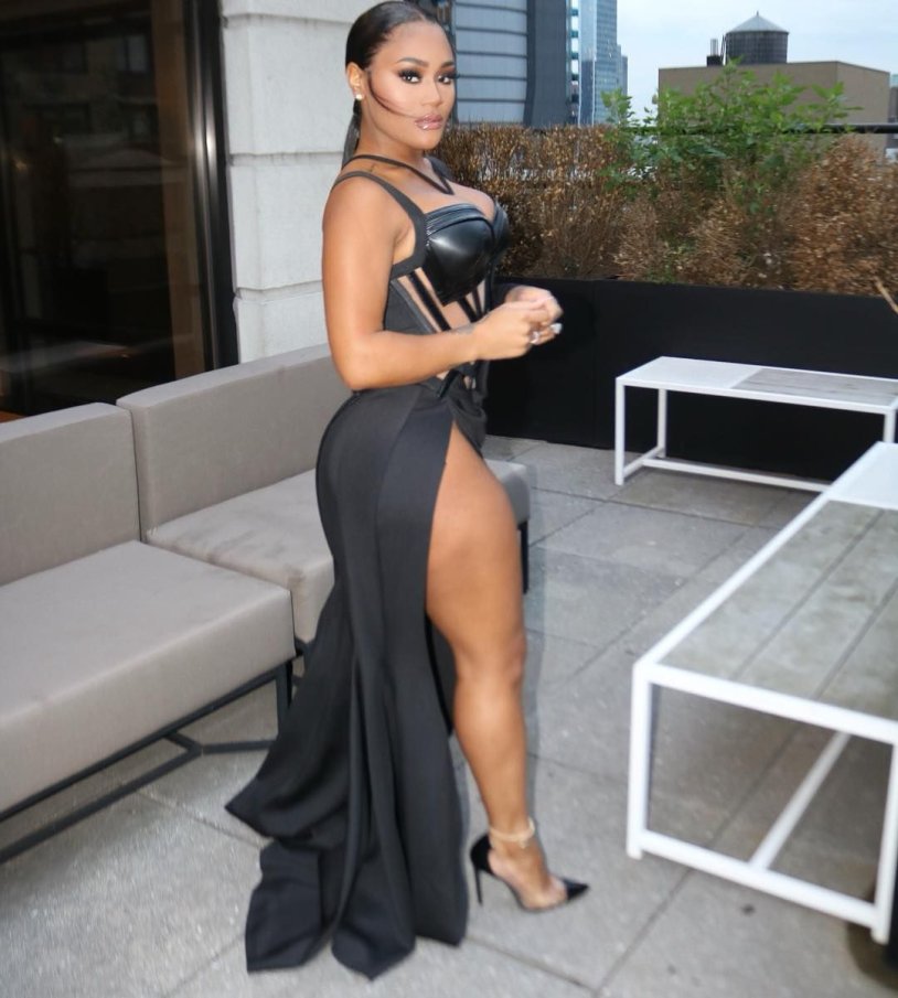 Lira Mercer in a swimsuit