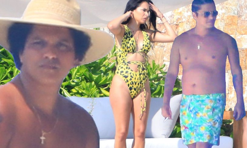 Julia Lukashkina and Bruno Mars