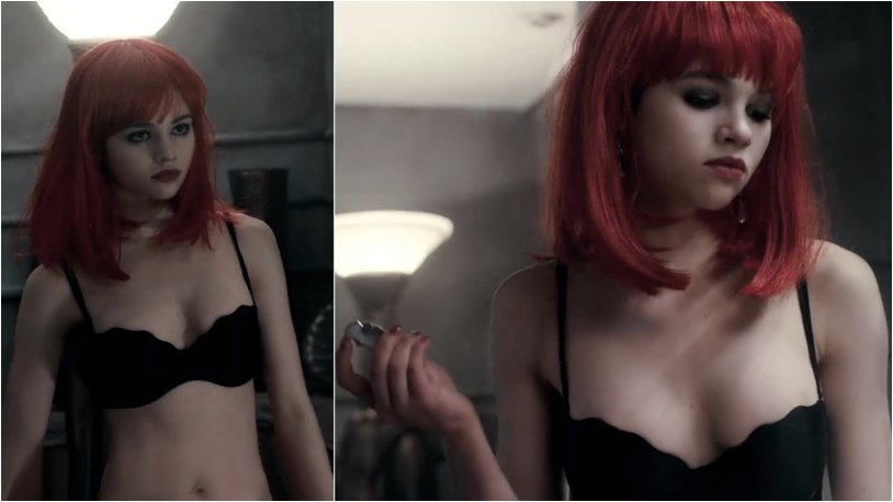 India Eisley in underwear