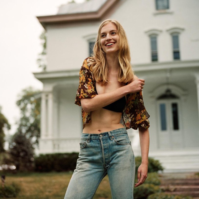 Vanessa Axente in a swimsuit