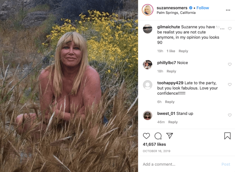 Suzanne somers in your youth nude