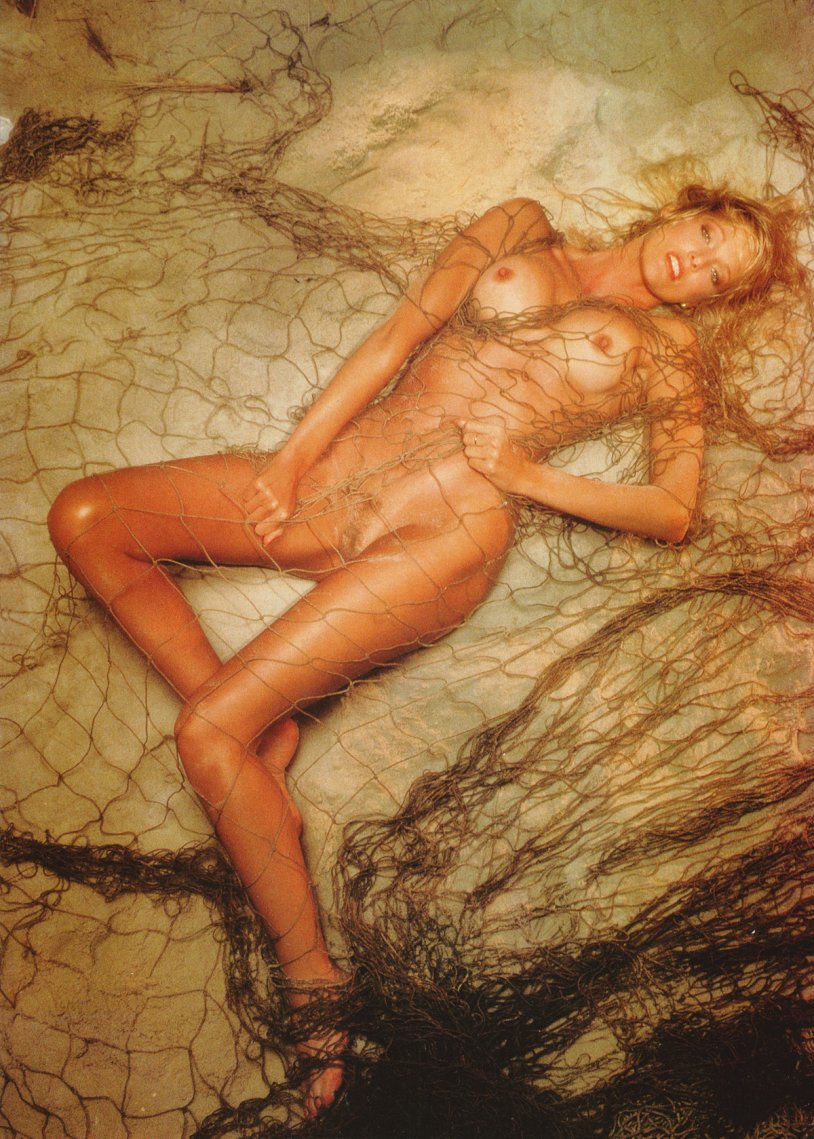 Claudia Schiffer in his youth naked