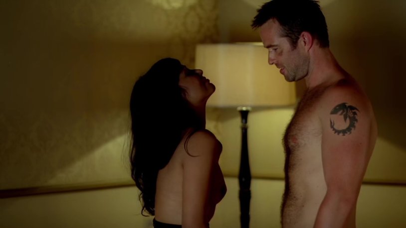 Karen David bed scenes