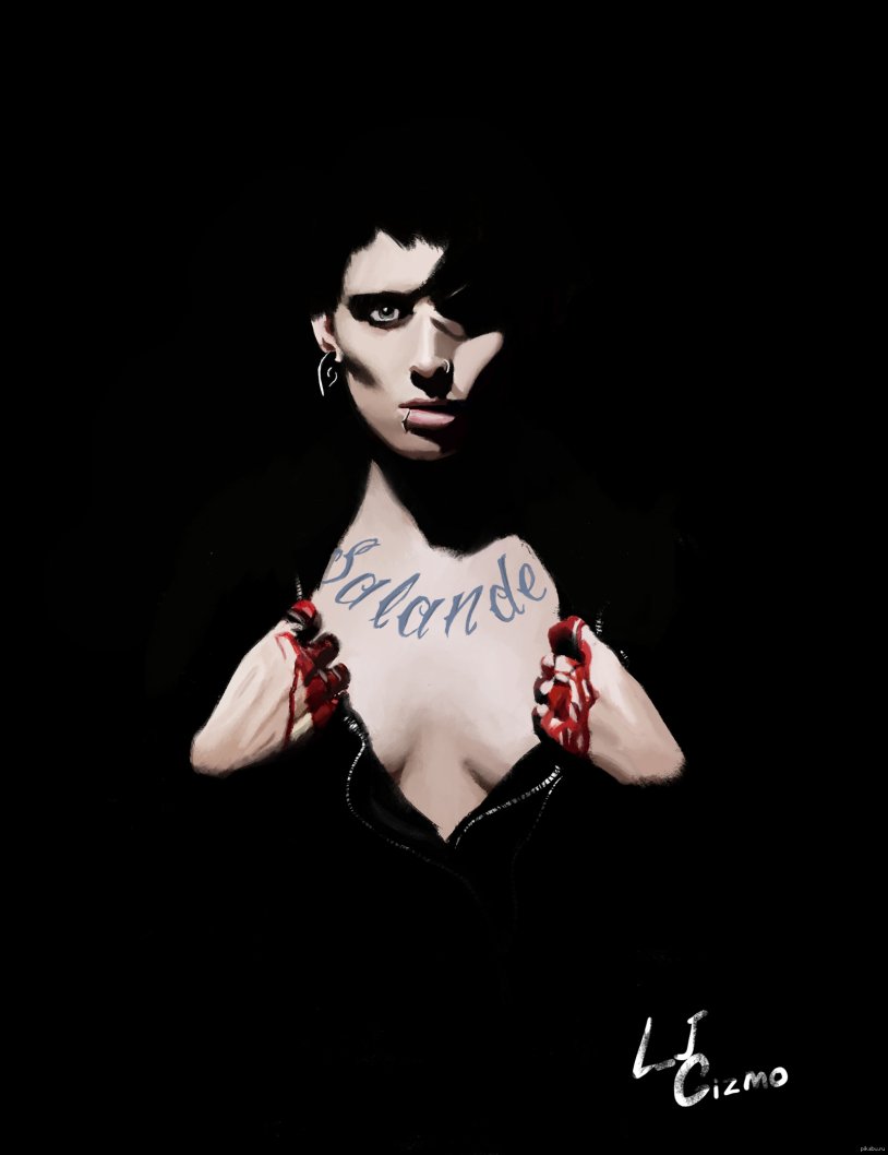 Lisbeth Salander drawing