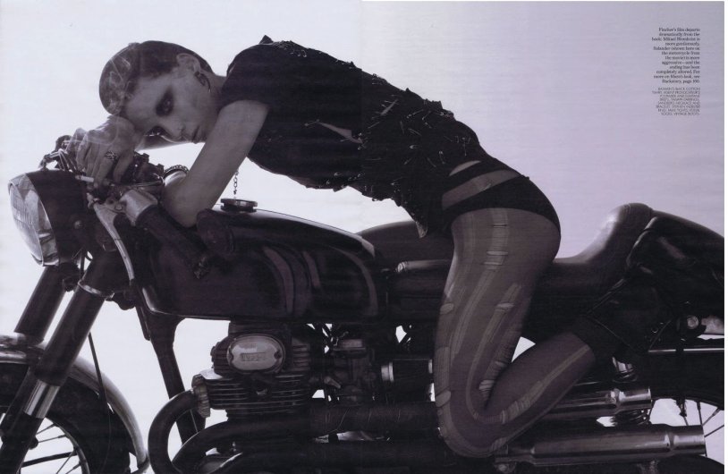 Girl with Dragon Tattoo 2011 Runi Mara