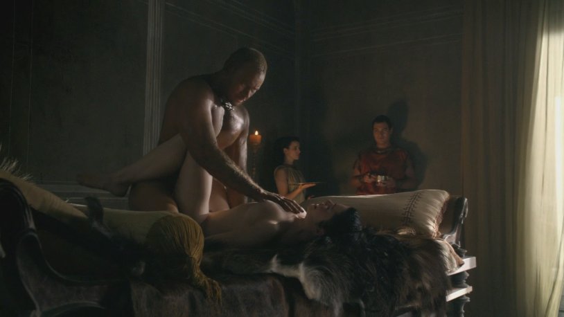 Marisa Ramirez in the series Spartak