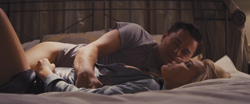 Leonardo DiCaprio Naked in the film