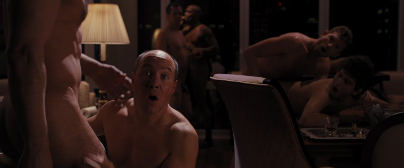 Leonardo DiCaprio Naked in the film