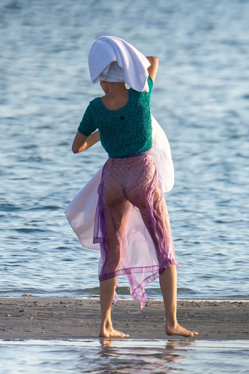 Bieber Justin and Haley Black Dress