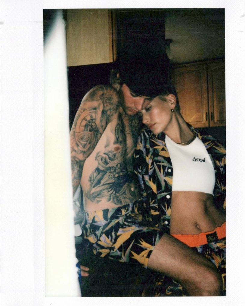 Haley Bieber legs without photoshop