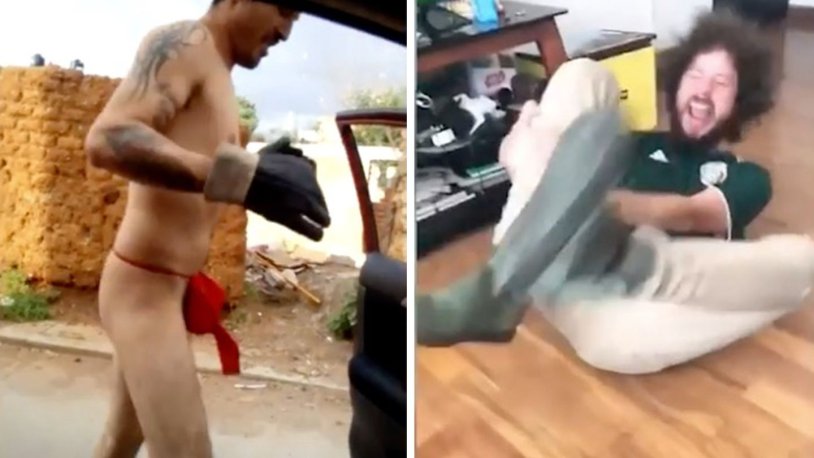 Neymar and his girlfriend Catherine