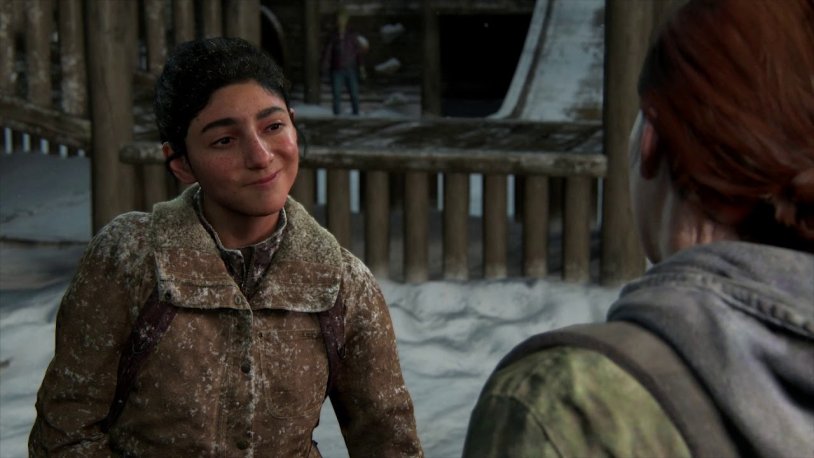 The Last of us Joel and Ellie kiss