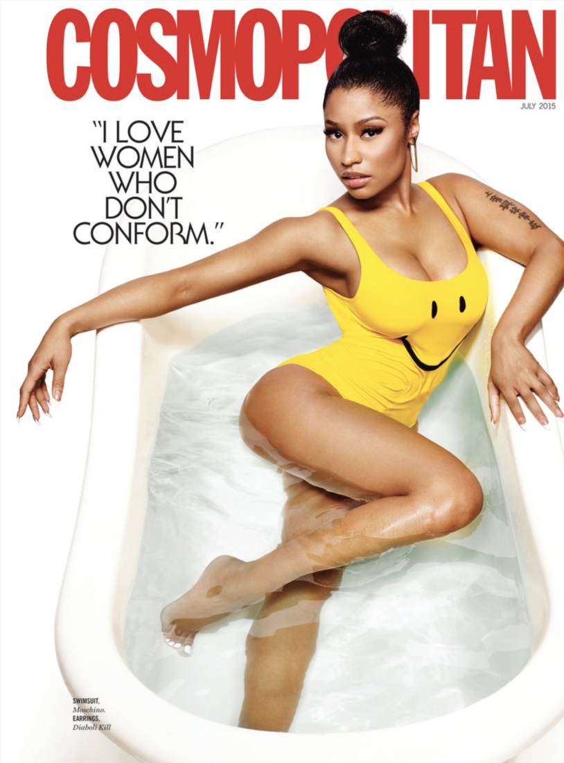 Zanel Mon in a swimsuit