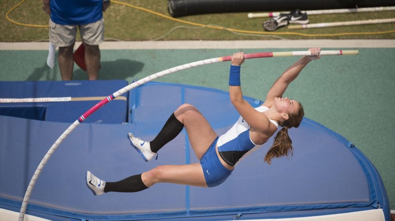 Shown Johnson Gymnast UPS