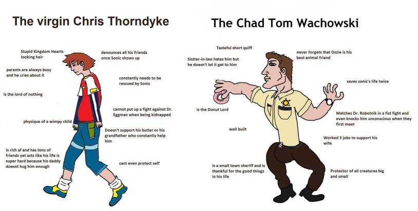 Tom Wachowski X Sonic