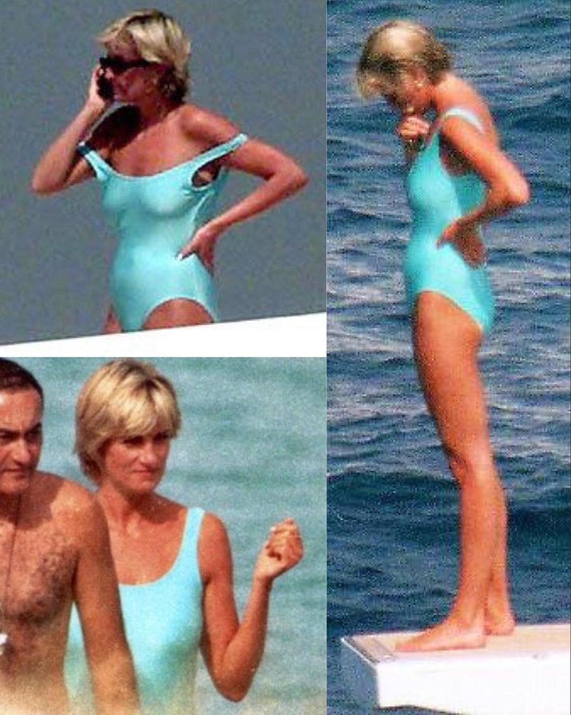 Princess Wales Diana legs