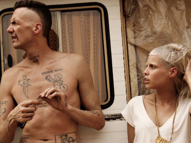Die Antwoord member tattoo