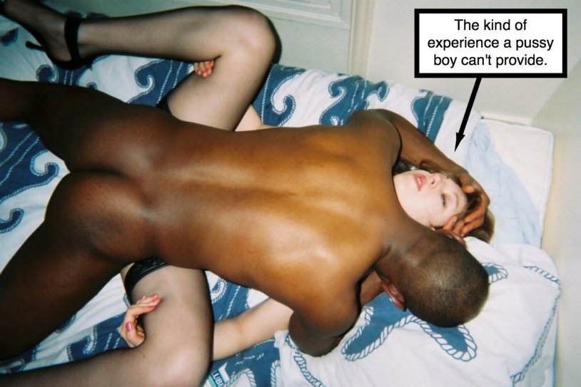 Negro fucking missionary pose