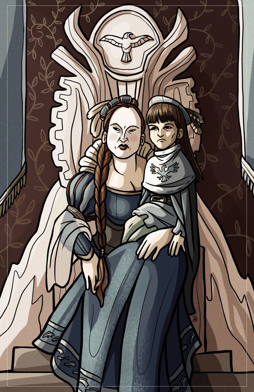 Robin Arren and Sansa Stark