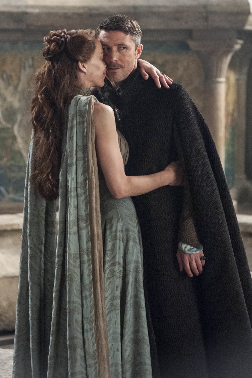 Scheme of characters Game of Thrones and their relationships