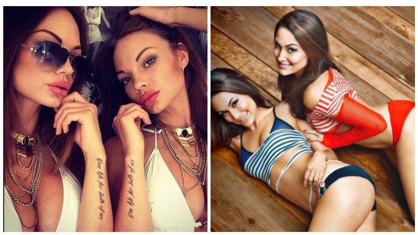 Anya and Christina Grushina