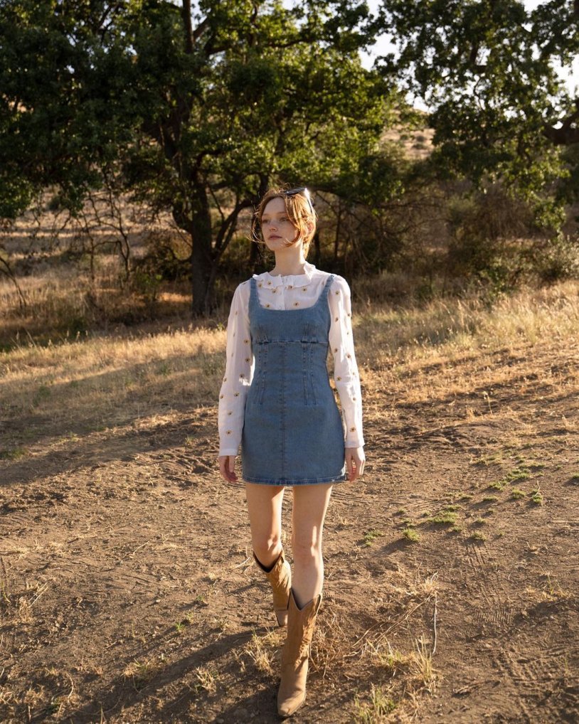 Denim sundresses