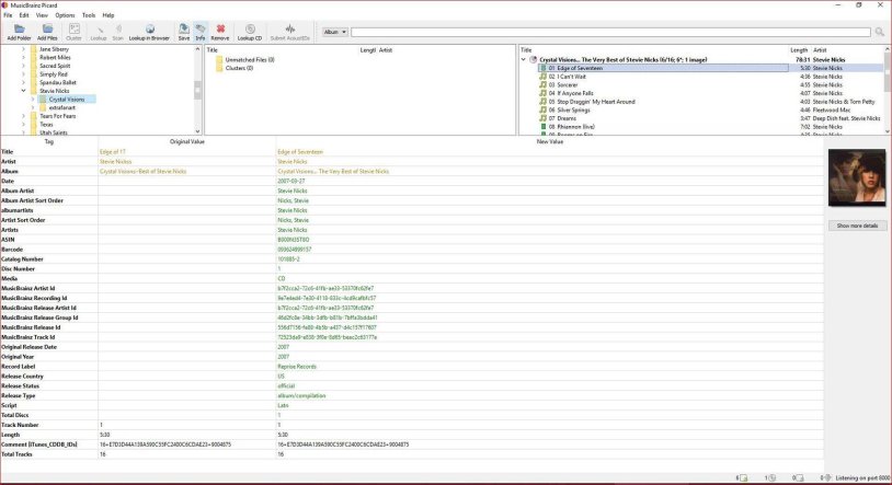 Nicks Stevie "Stand Back"