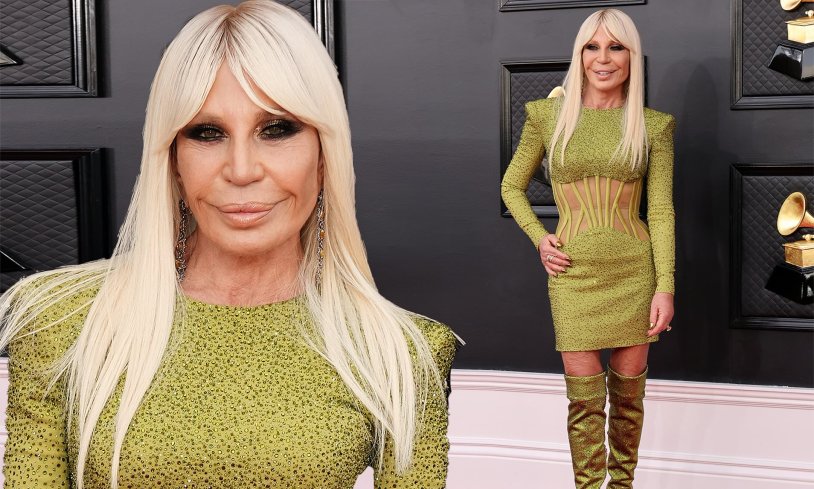 Donatella Versace 80s