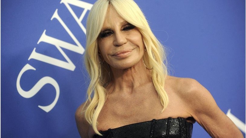 The first collection of Donatella Versace