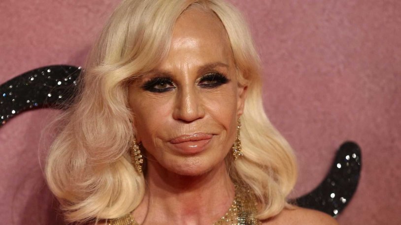 Donatella Versace now