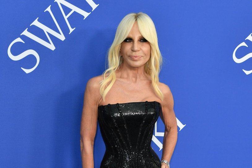 Donatella Versace now