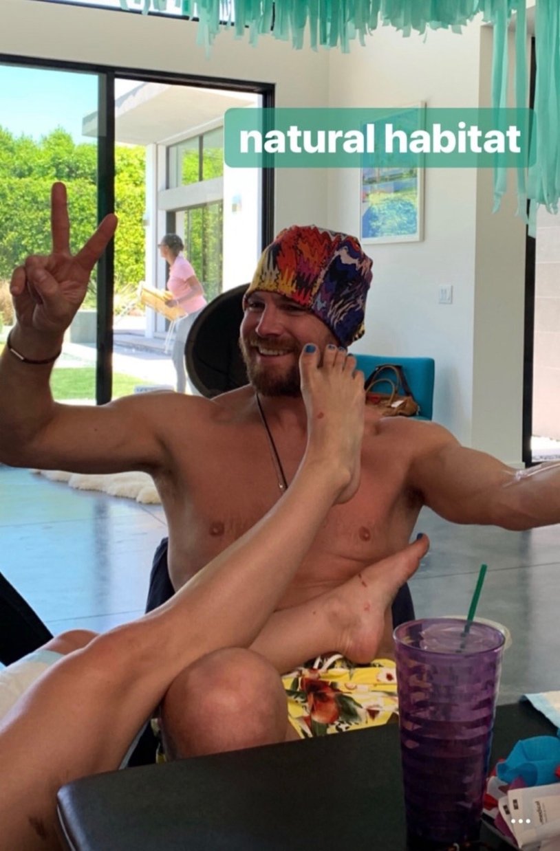 Emily Bett Ricards Anal