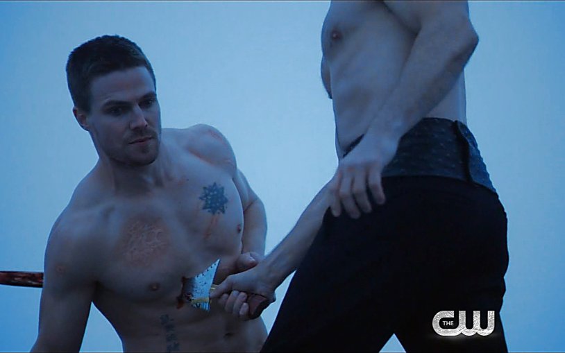 Barry Allen and Harrison Wells