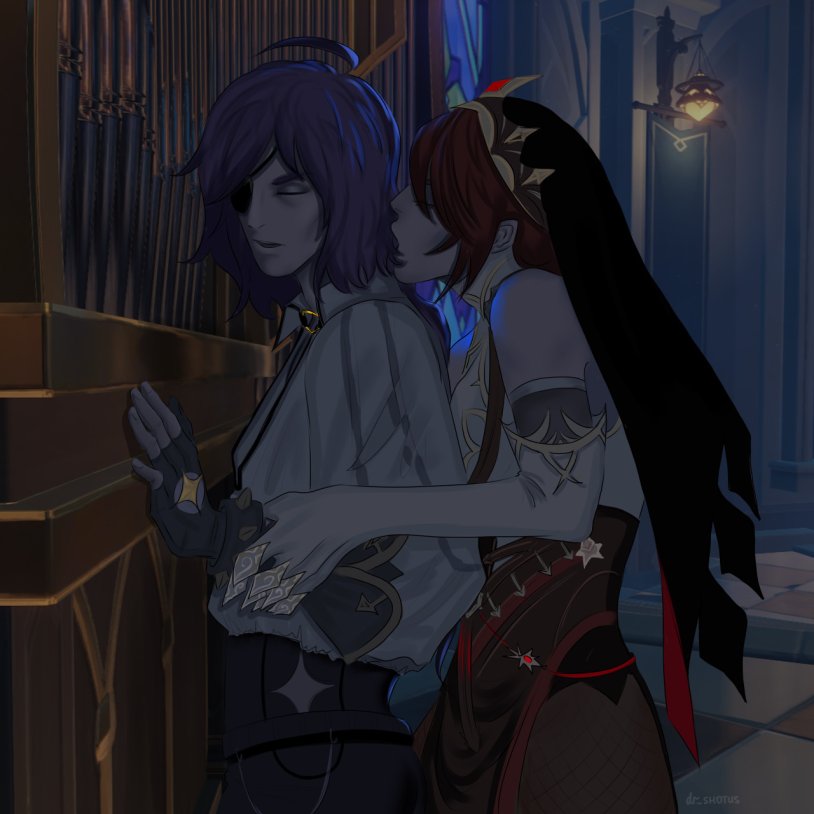 Raiden and Yae Miko Genshin