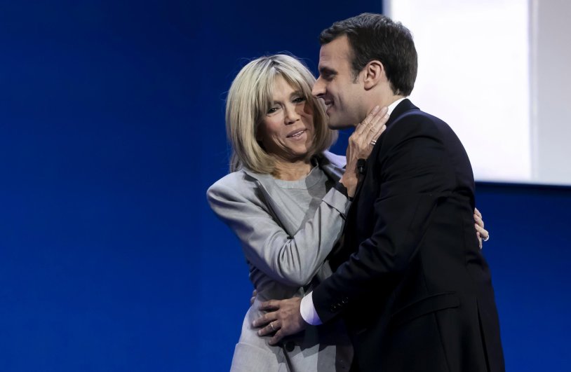 Macron's wife man or woman