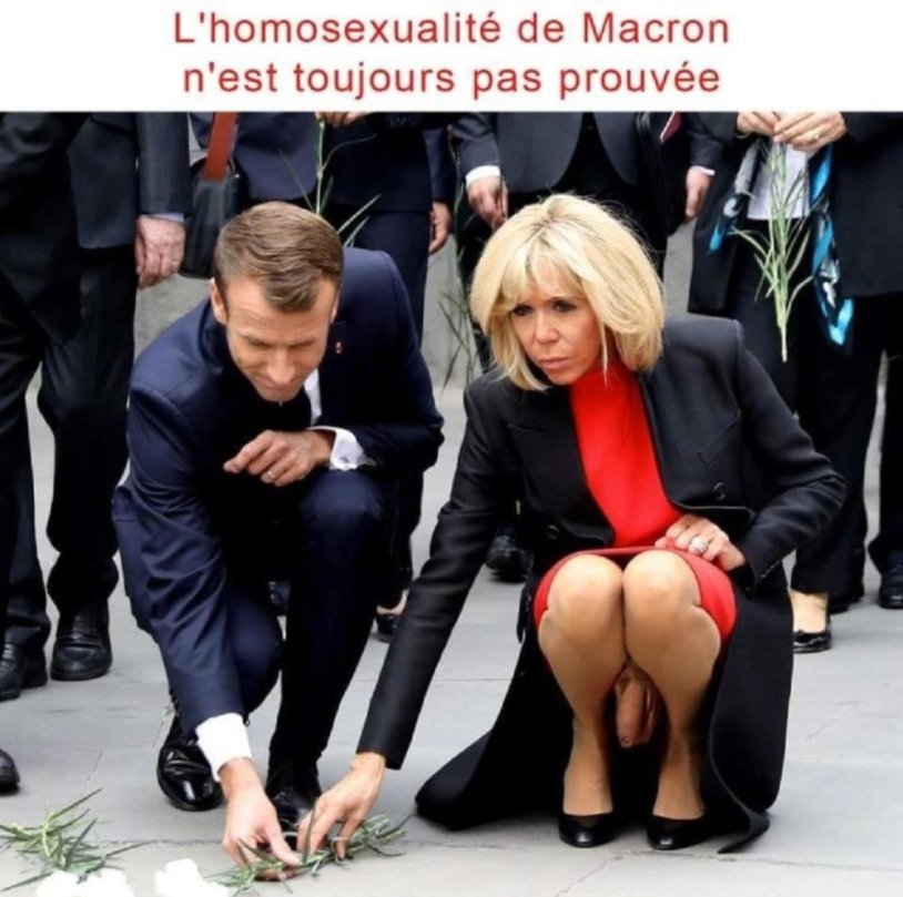 Bridget Macron jokes
