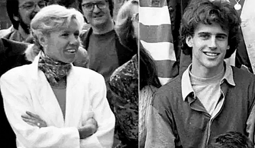 Brigitte and Emmanuel Macron in Youth
